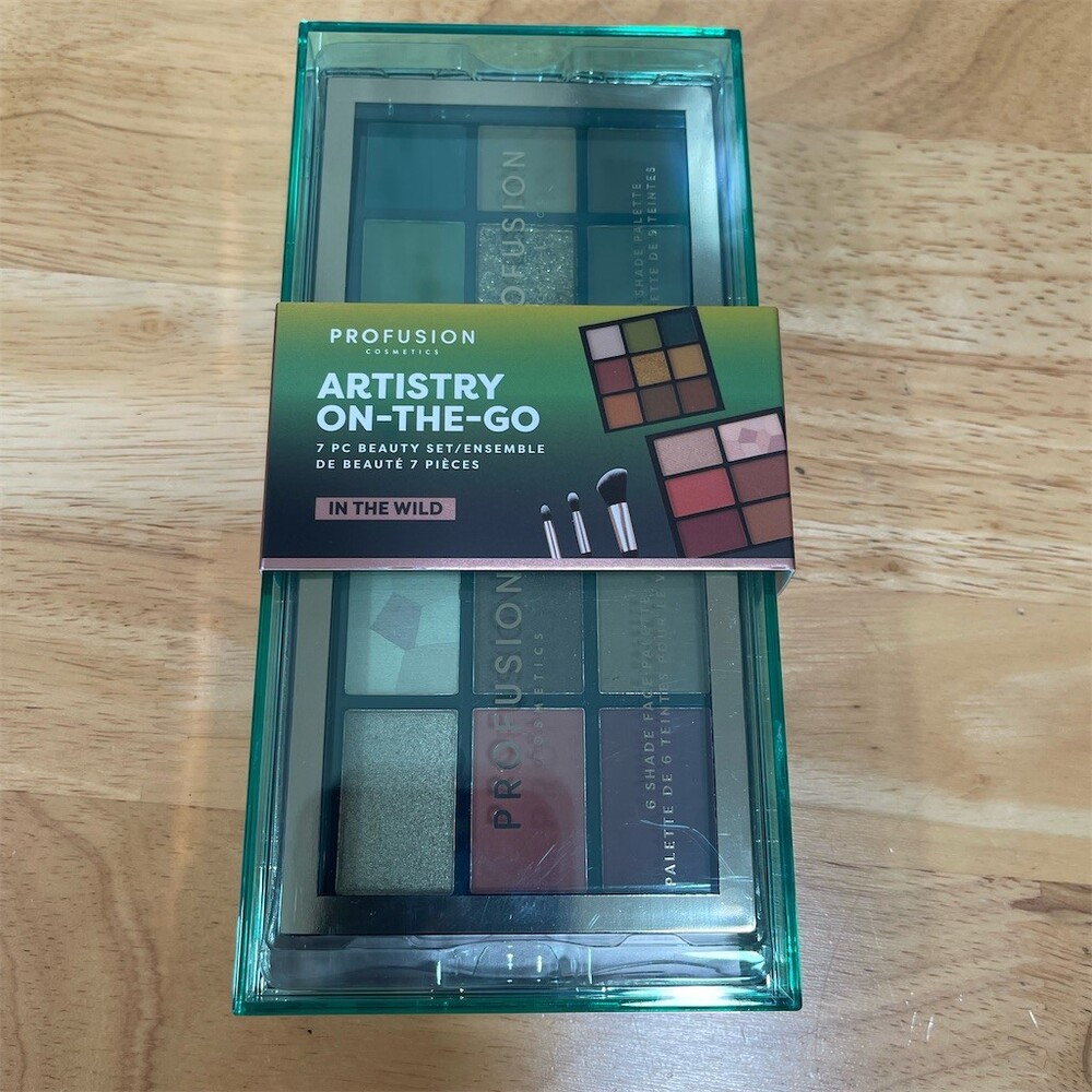 Profusion Cosmetics Artistry On-The-Go In The Wild 7-Piece Beauty Set